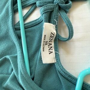 Zenana Teal Romper